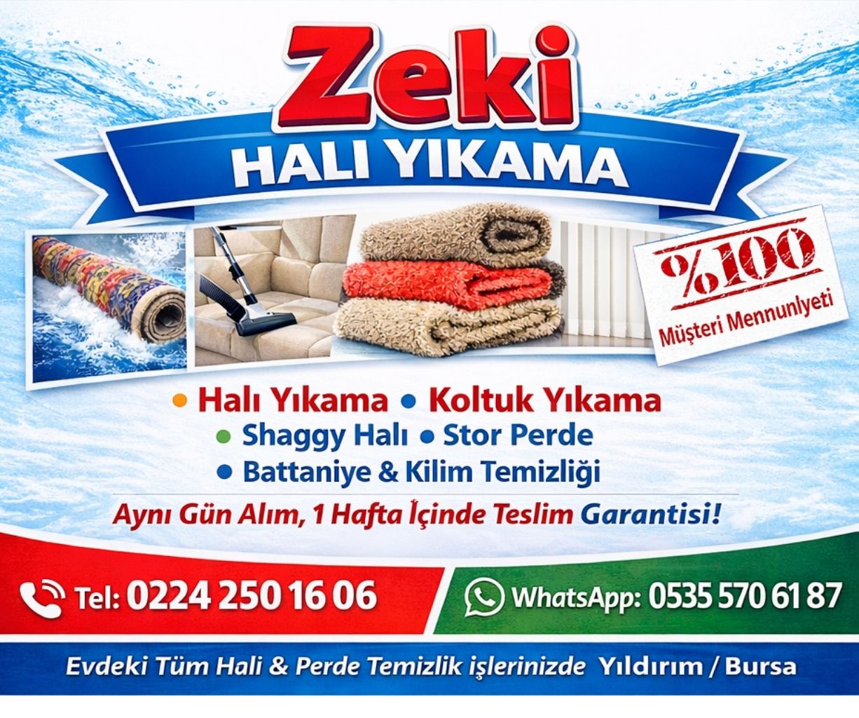 Bursa Merkez Halı Yıkama 